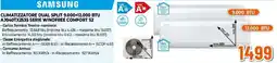 Expert SAMSUNG CLIMATIZZATORE DUAL SPLIT 9.000+12.000 BTU AJ040TX2535 SERIE WINDFREE COMFORT S2 offerta
