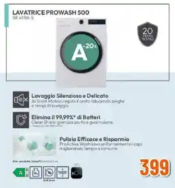 Expert CANDY LAVATRICE PROWASH 500 BR 49B8-S offerta