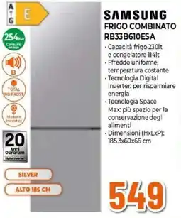 Expert SAMSUNG FRIGO COMBINATO RB33B610ESA offerta