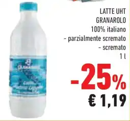 Conad Latte uht GRANAROLO offerta