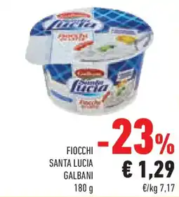 Conad Fiocchi santa lucia GALBANI offerta
