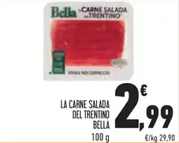 Conad La carne salada del trentino bella offerta