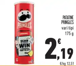 Conad Patatine PRINGLES offerta