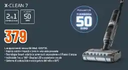 Expert Rowenta x-clean 7 Lavapavimenti senza fili Mod. GZ5736 offerta