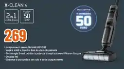 Expert Rowenta x-clean 4 Lavapavimenti senza fili Mod. GZ5035 offerta