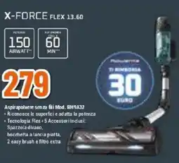 Expert Rowenta x-force flex 13.60 Aspirapolvere senza fili Mod. RH9A32 offerta