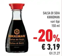 Conad Salsa di soia KIKKOMAN offerta