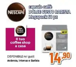 Expert Capsule caffe nescafe dolce gusto barista offerta