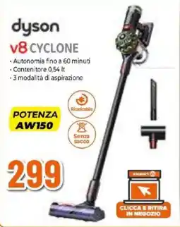 Expert dyson V8 CYCLONE offerta