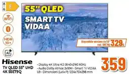 Expert Hisense TV QLED 55" UHD 4K 55E79Q offerta