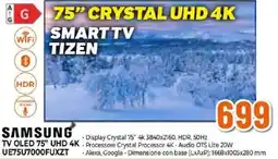Expert SAMSUNG TV OLED 75" UHD 4K UE75U7000FUXZT offerta