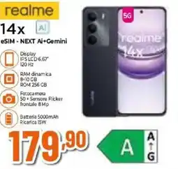 Expert realme 14x A eSIM - NEXT Ai+Gemini offerta