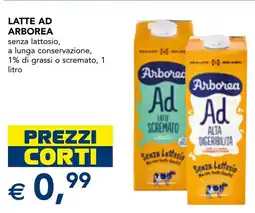Esselunga Latte ad ARBOREA offerta