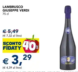 Esselunga Lambrusco GIUSEPPE VERDI offerta