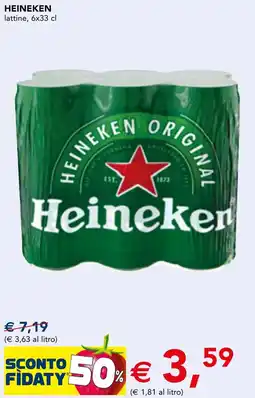 Esselunga HEINEKEN lattine offerta