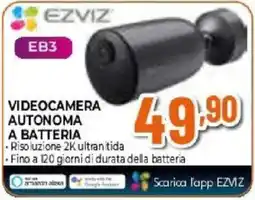 Expert Ezviz eb3 videocamera autonoma a batteria offerta