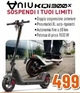 Expert NIU KQi300X offerta