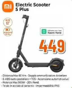 Expert Xiaomi Electric Scooter 5 Plus offerta