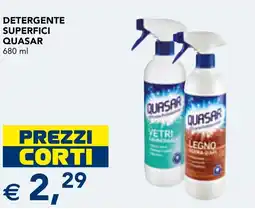 Esselunga Detergente superfici QUASAR offerta