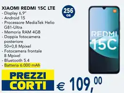 Esselunga XIAOMI REDMI 15C LTE offerta