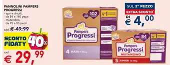 Pannolini PAMPERS PROGRESSI