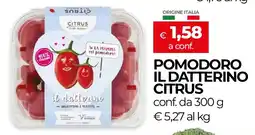 Unicoop Pomodoro il datterino CITRUS offerta