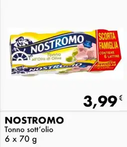 Iper Tosano NOSTROMO Tonno sott'olio offerta