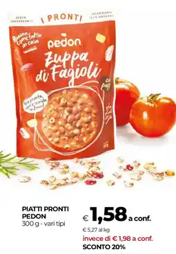 Unicoop Piatti pronti PEDON offerta