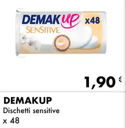 Iper Tosano DEMAKUP Dischetti sensitive x 48 offerta