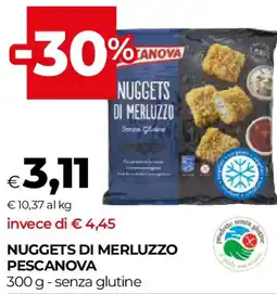 Unicoop Nuggets di merluzzo PESCANOVA offerta