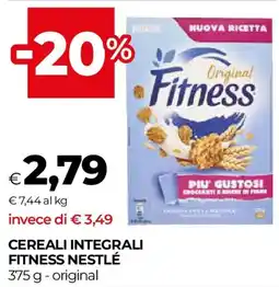 Unicoop Cereali integrali fitness NESTLÉ offerta