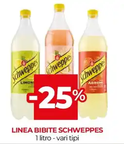 Unicoop Linea bibite SCHWEPPES offerta