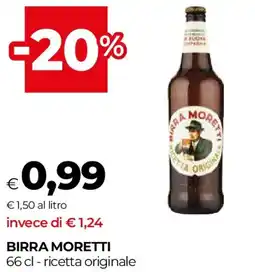 Unicoop Birra MORETTI offerta