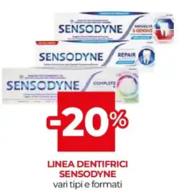 Unicoop Linea dentifrici SENSODYNE offerta