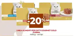 Unicoop Linea alimenti per gatti gourmet gold PURINA offerta