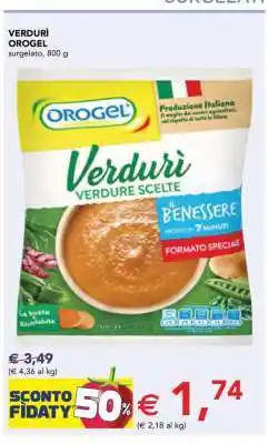 Esselunga Verduri Orogel offerta