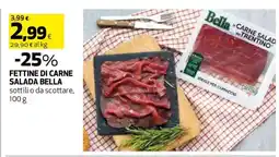 Coop FETTINE DI CARNE SALADA BELLA offerta