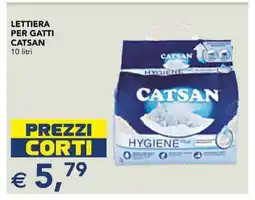 Esselunga Lettiera per gatti Catsan offerta