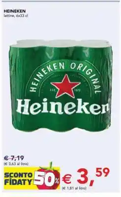 Esselunga HEINEKEN offerta