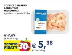 Esselunga CODE DI GAMBERO ARGENTINO MAREMUNDI offerta