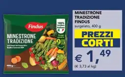 Esselunga MINESTRONE TRADIZIONE FINDUS offerta