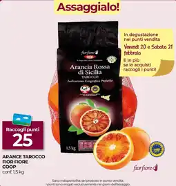 Unicoop Arance tarocco fior fiore COOP offerta