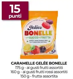 Unicoop Caramelle gelée BONELLE offerta