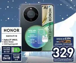 Unieuro HONOR MAGIC & LITE 5G offerta