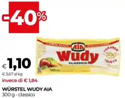 Unicoop Würstel wudy AIA offerta
