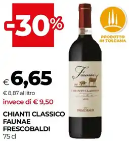 Unicoop Chianti classico faunae FRESCOBALDI offerta