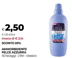 Unicoop Ammorbidente FELCE AZZURRA offerta