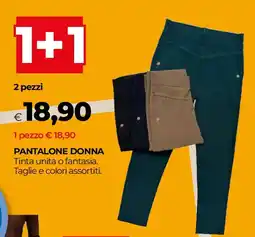 Unicoop Pantalone donna offerta