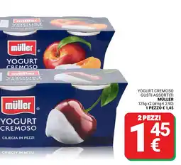 Supermercati Gulliver Yogurt cremoso MÜLLER offerta