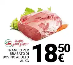 Supermercati Gulliver Trancio per brasato di bovino adulto offerta